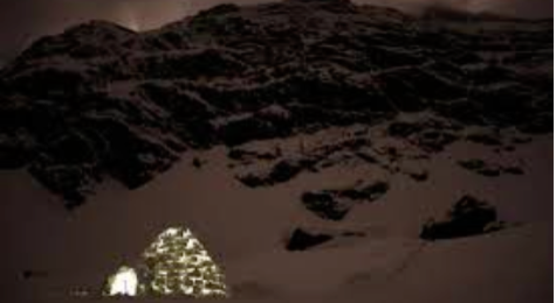 Bivouac, des poètes en hiver